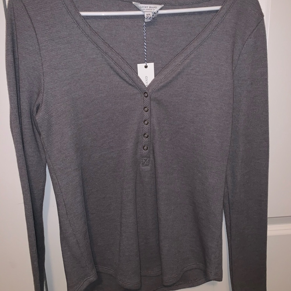 Lucky Brand Waffle Shirt
